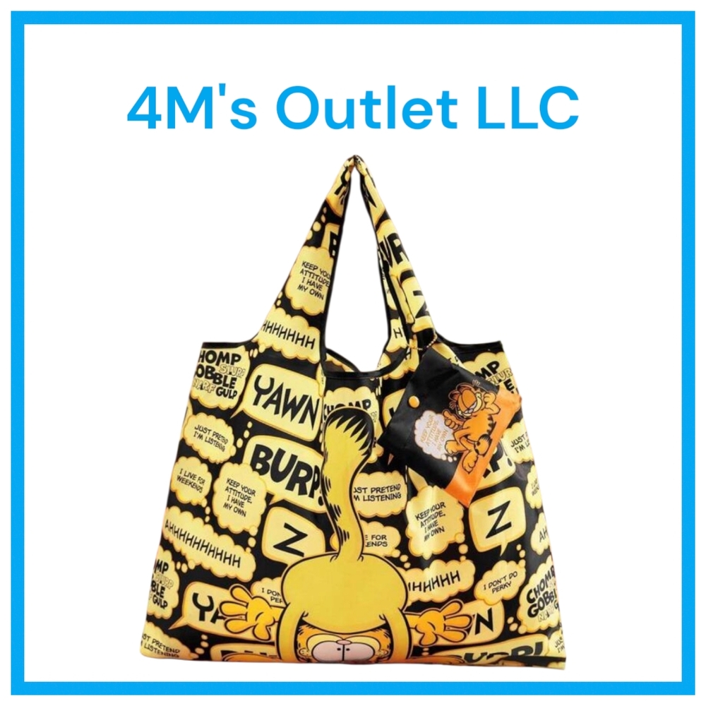 Garfeild Cartoon Tote Bag